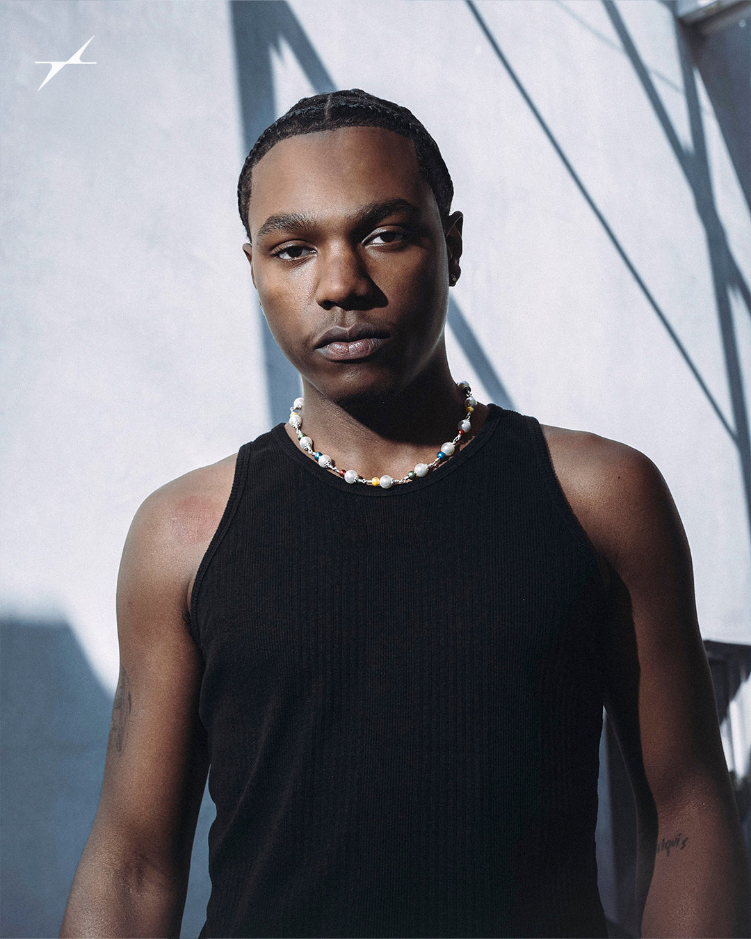 Rainbow Rosary Necklace