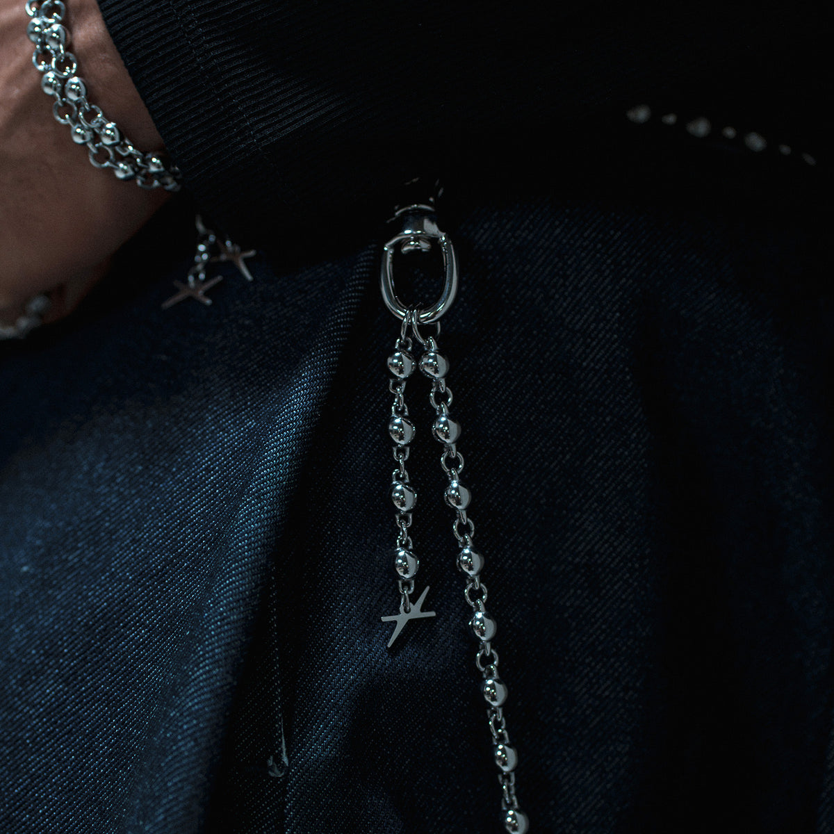 Ball Link Wallet Chain
