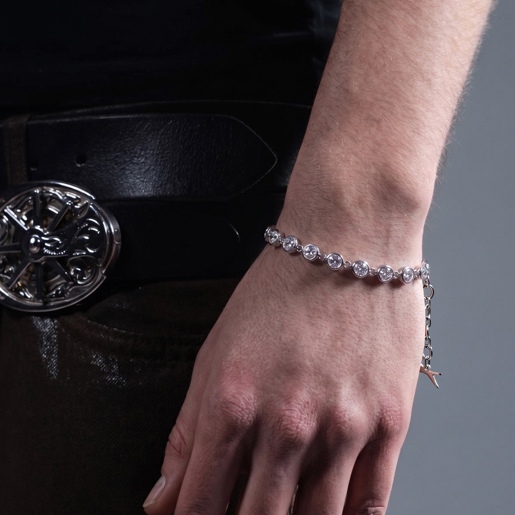 Zirconia Link Bracelet