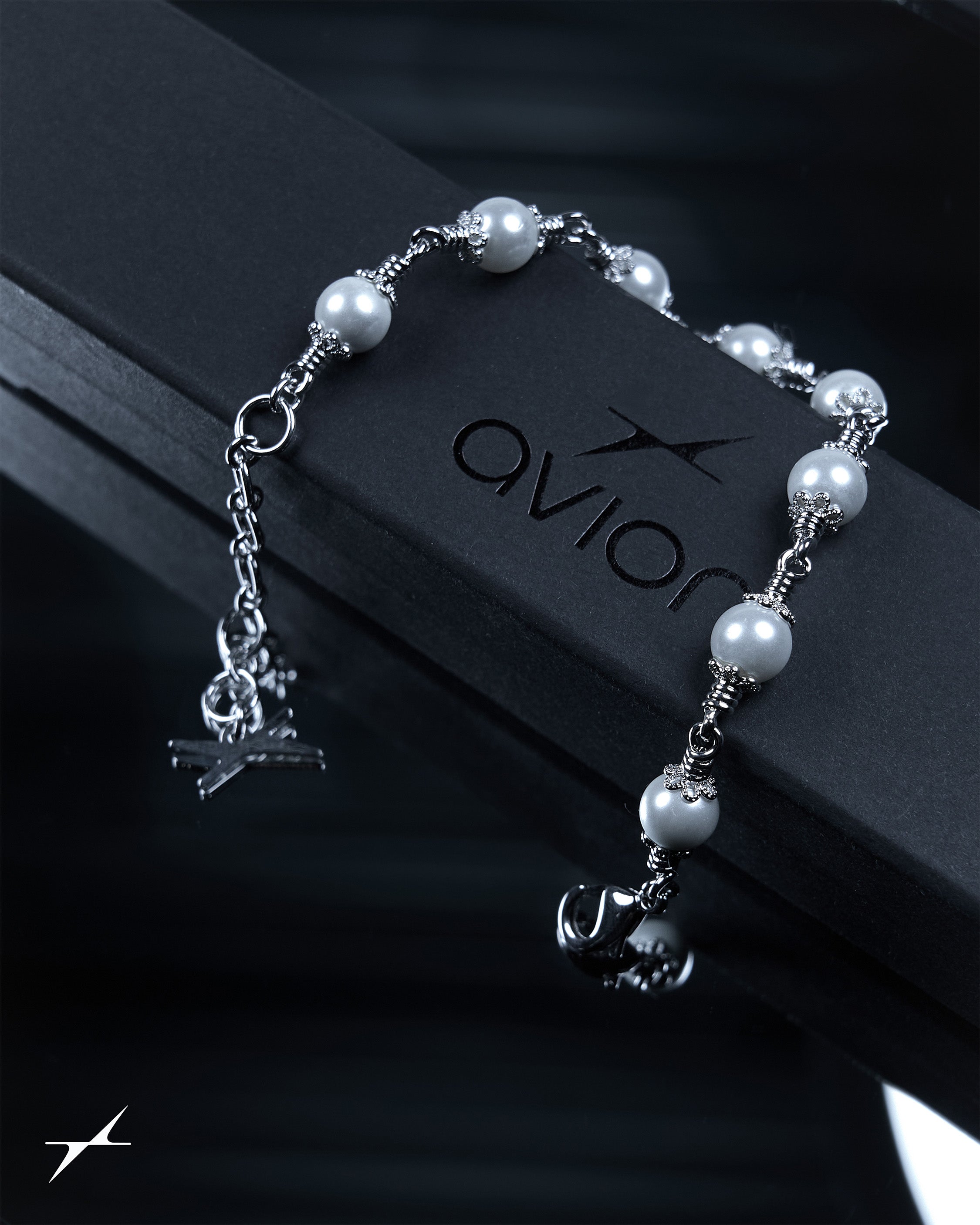 Collar Rosario Blanco