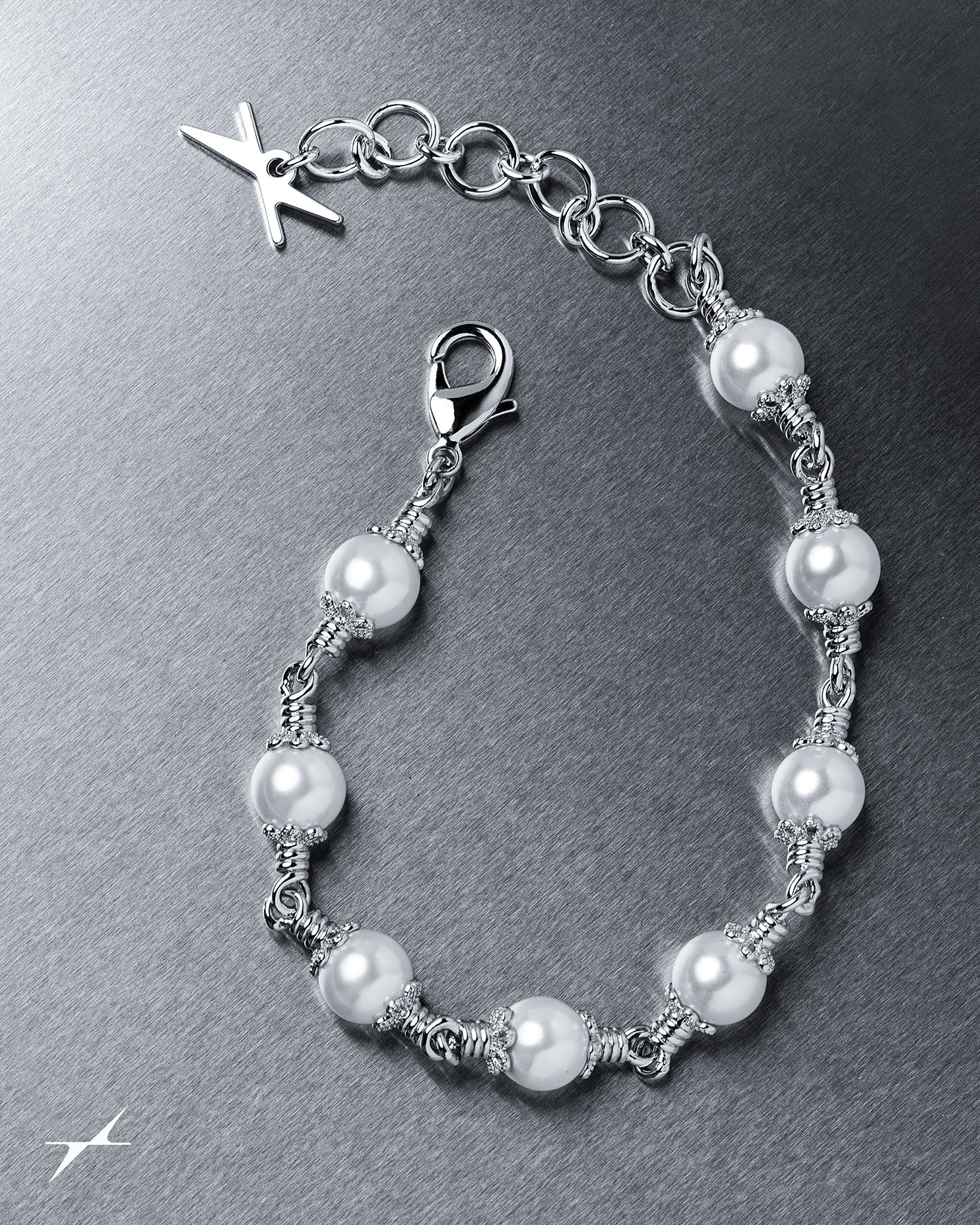 White Necklace + Bracelet Bundle