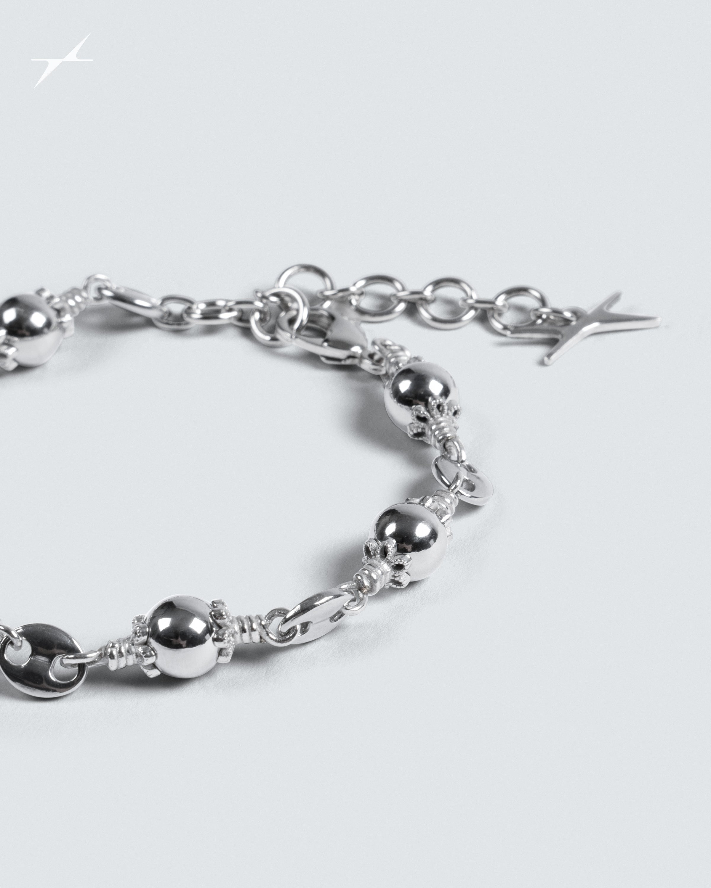 Coffee Bean Rosary Bracelet