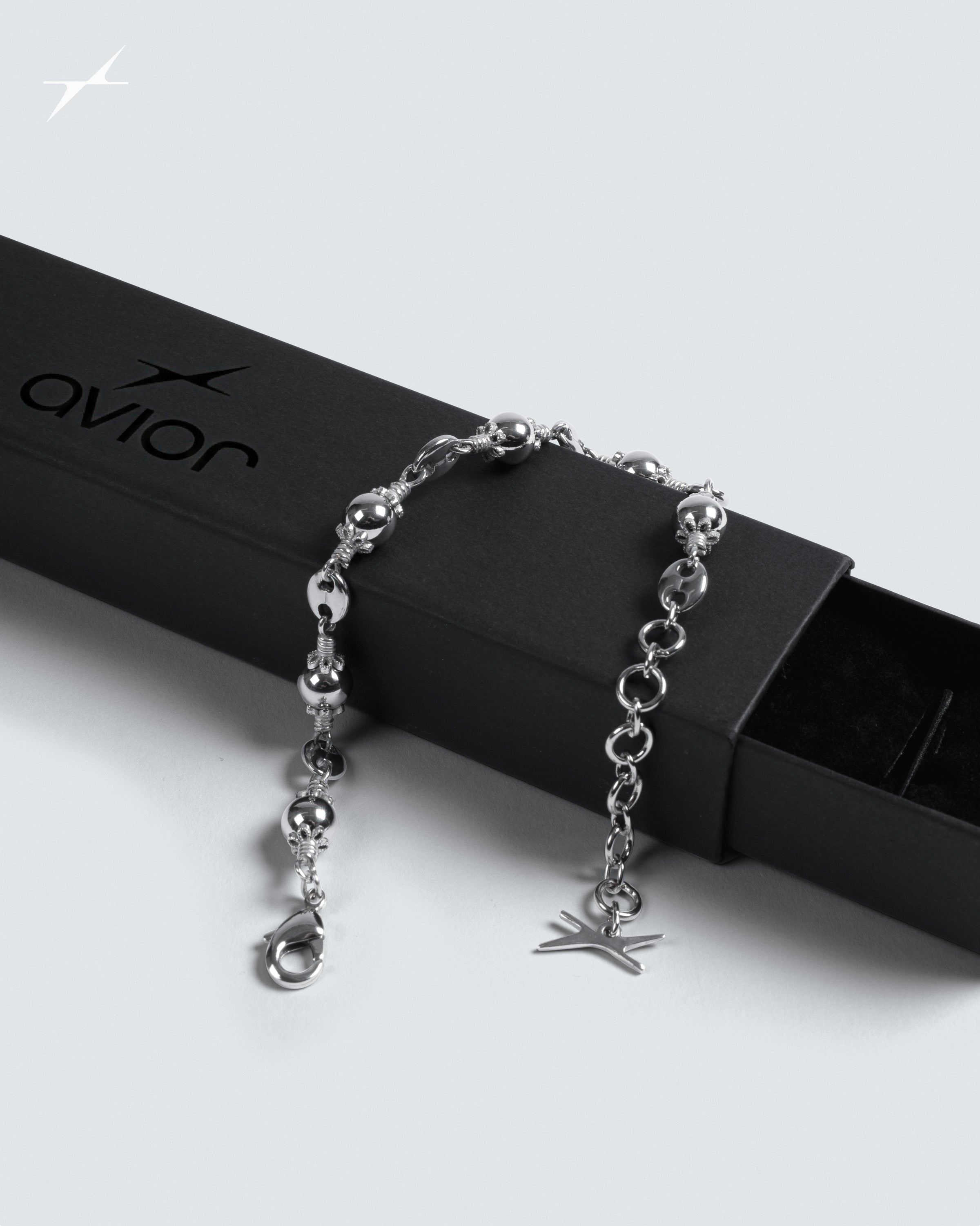 Coffee Bean Rosary Bracelet