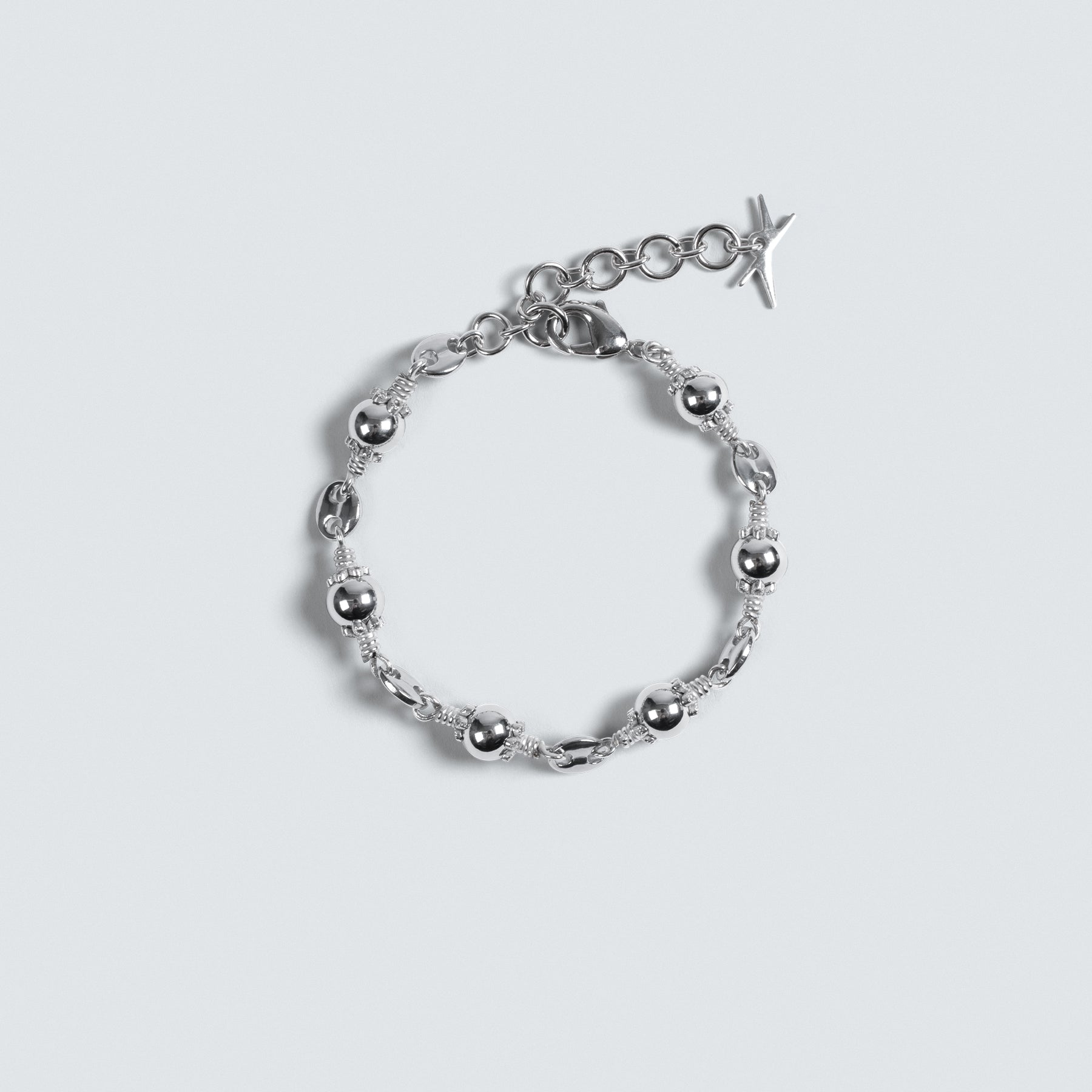 Coffee Bean Rosary Bracelet