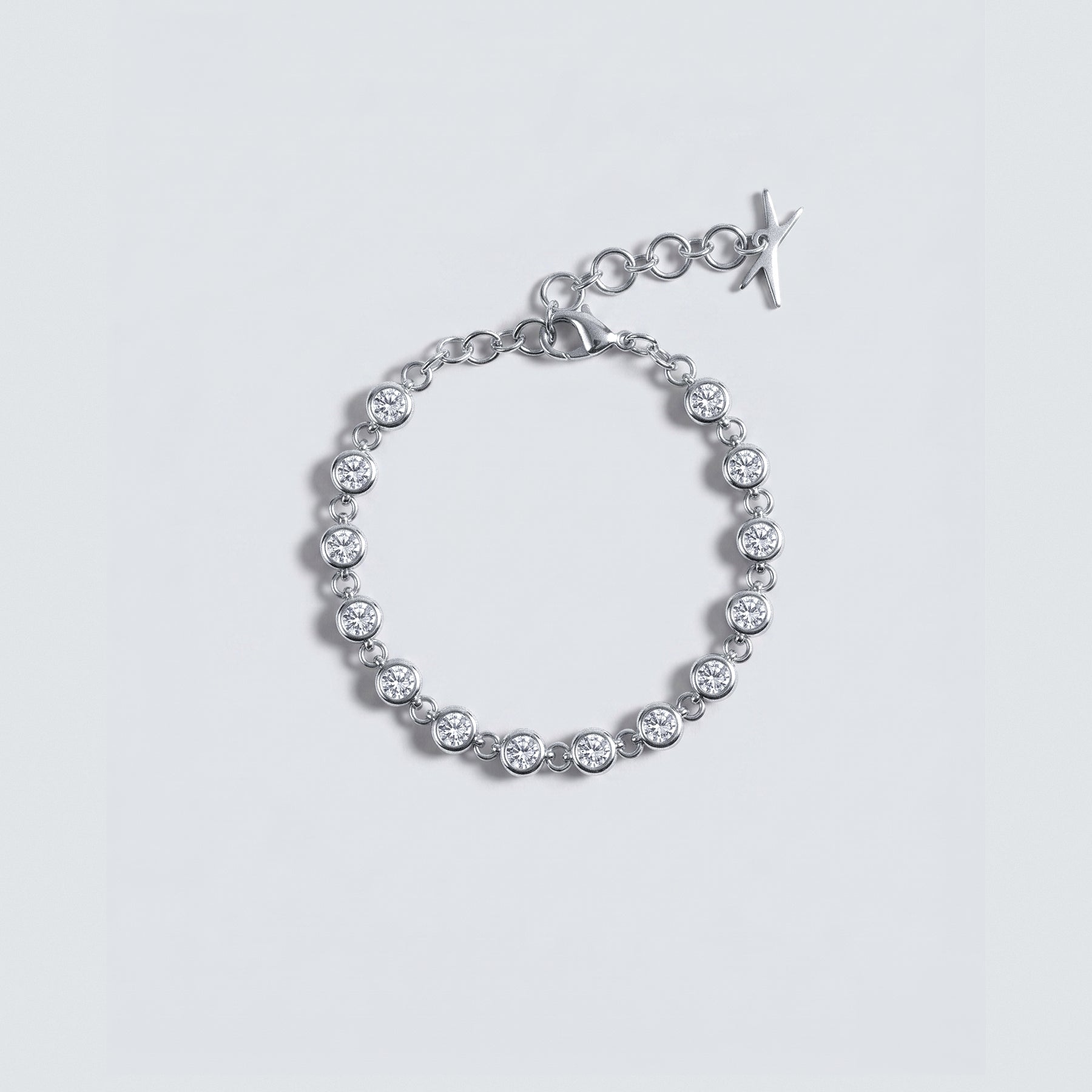 Zirconia Link Bracelet