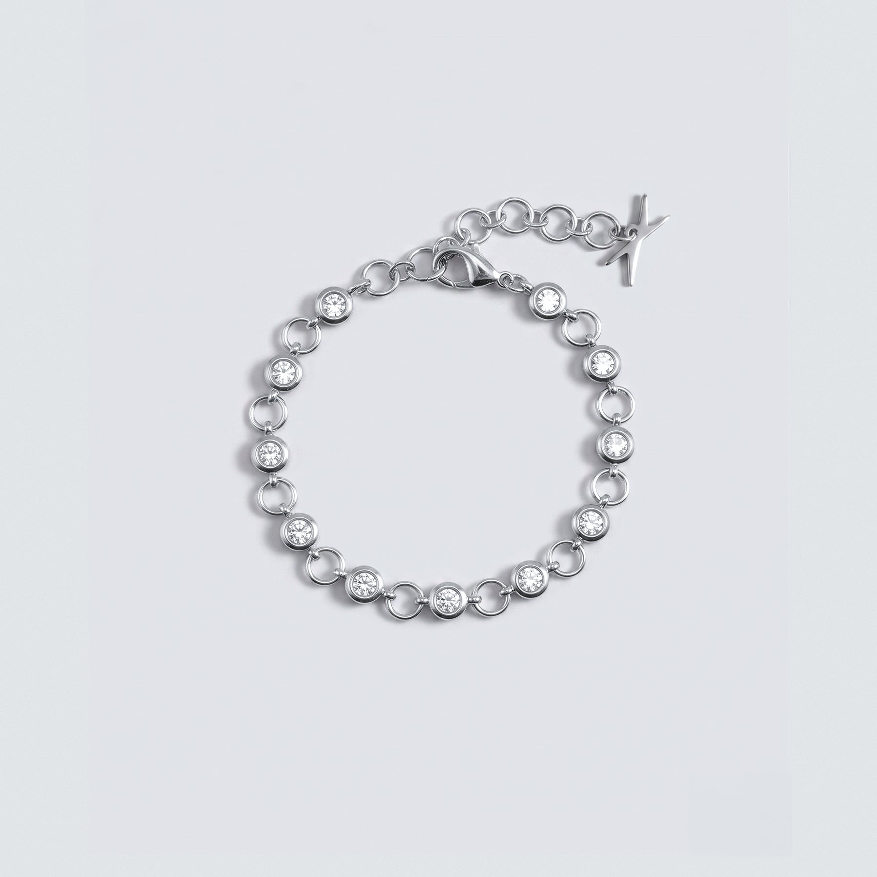 Zirconia Link Bracelet